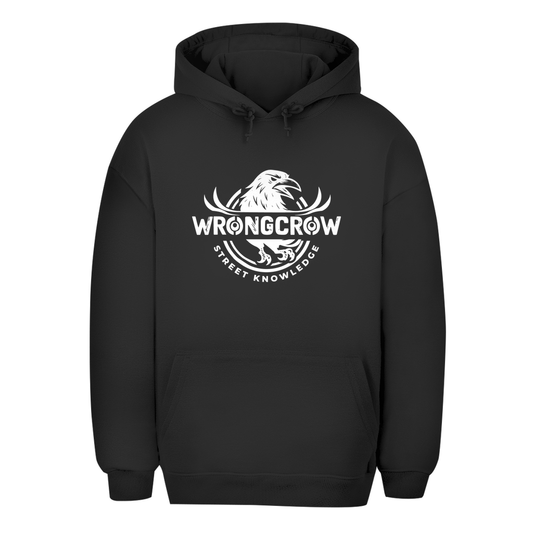 Oversize Hoodie Wrongcrow - Black / XS - Clothes
