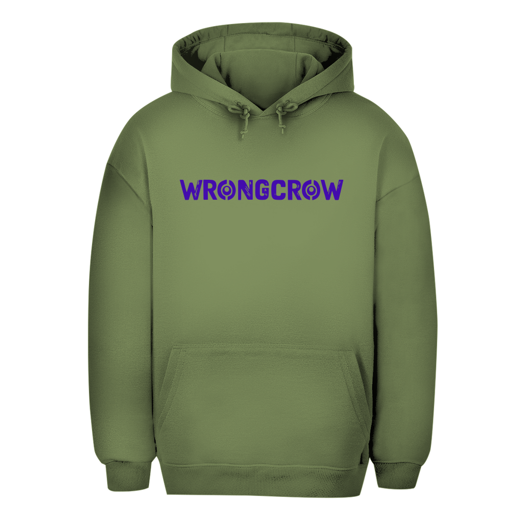 Oversize Hoodie Wrongcrow - Olive / XS - Clothes