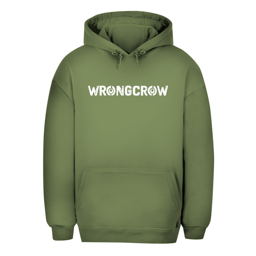 Oversize Hoodie Wrongcrow - Olive / XS - Clothes