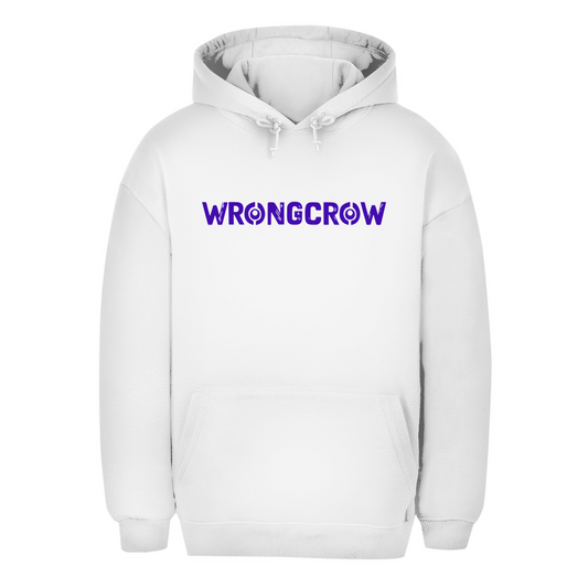 Oversize Hoodie Wrongcrow - White / XS - Clothes