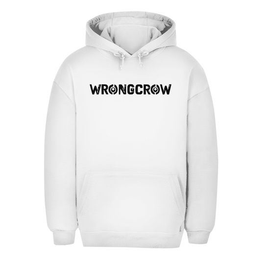 Oversize Hoodie Wrongcrow - White / XS - Clothes