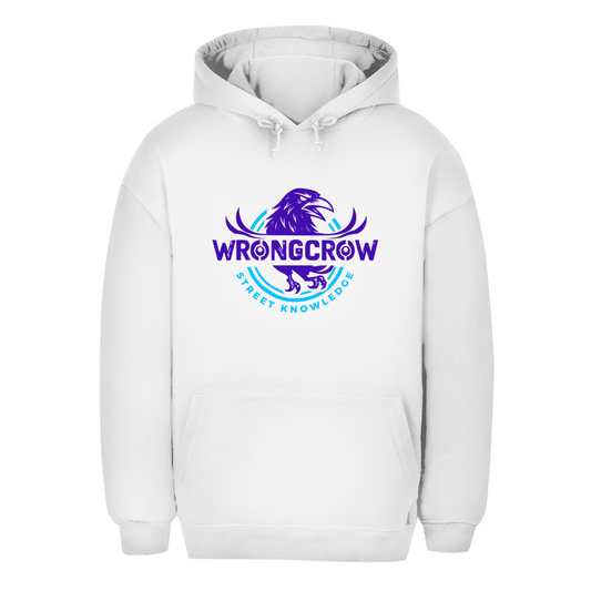 Oversize Hoodie Wrongcrow - White / XS - Clothes
