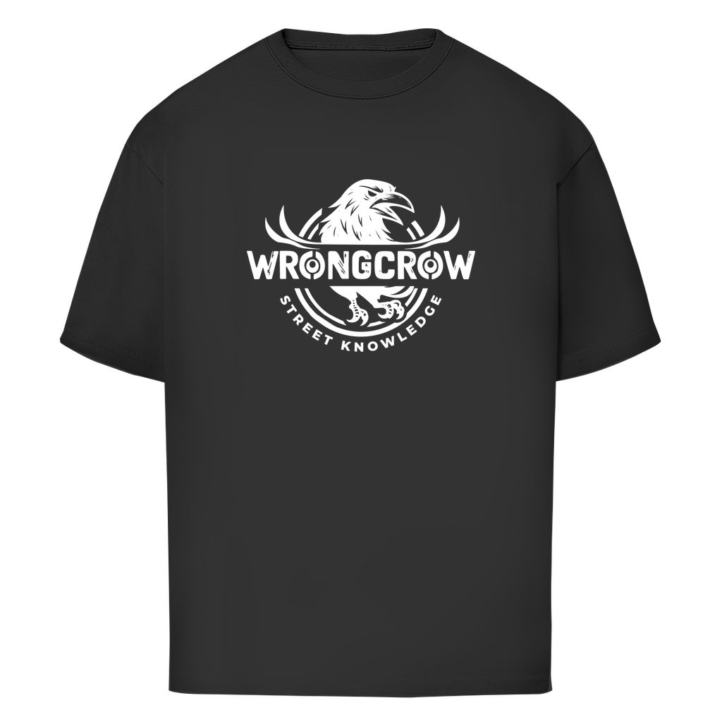 Oversize T-Shirt Wrongcrow - Black / S - Clothes