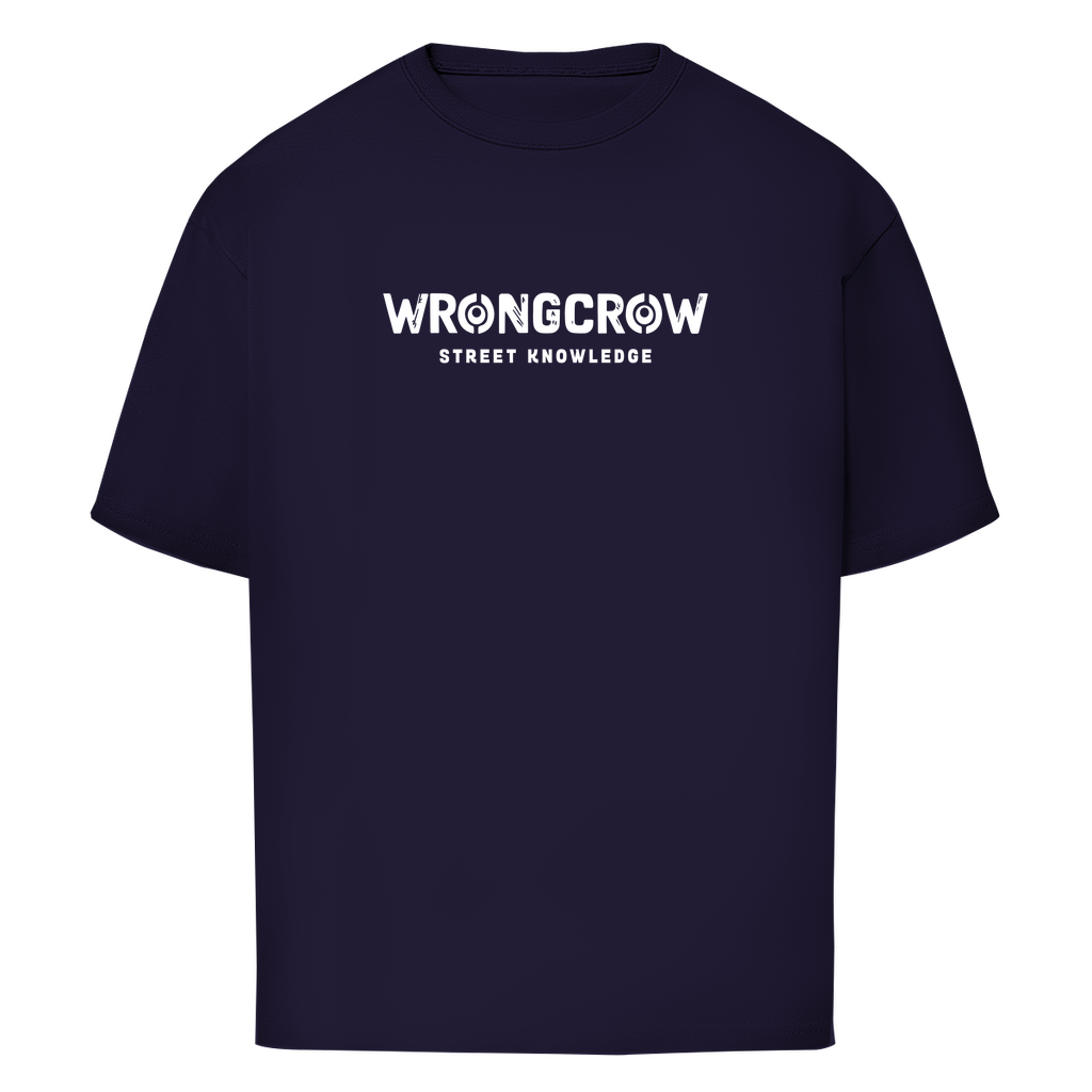 Oversize T-Shirt Wrongcrow - Navy / S - Clothes