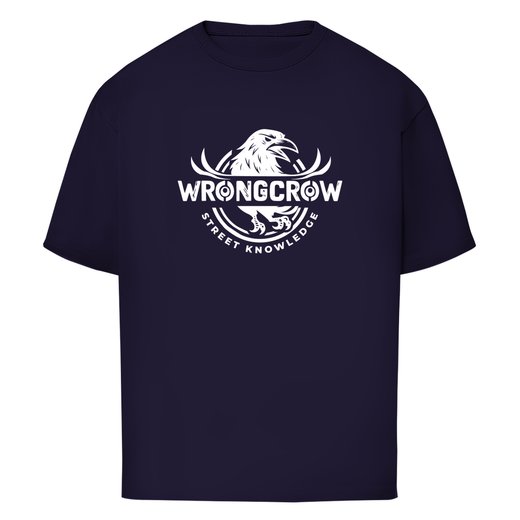 Oversize T-Shirt Wrongcrow - Navy / S - Clothes
