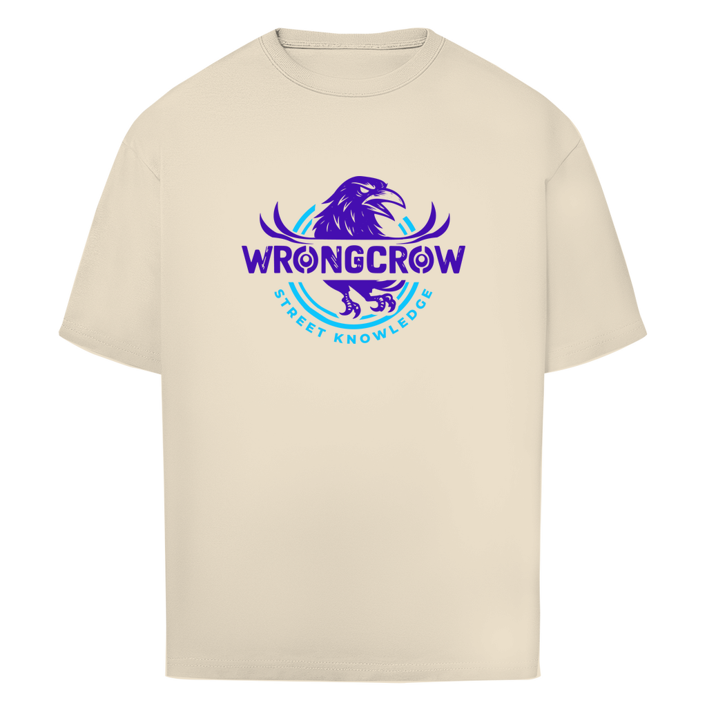 Oversize T-Shirt Wrongcrow - Sand / S - Clothes