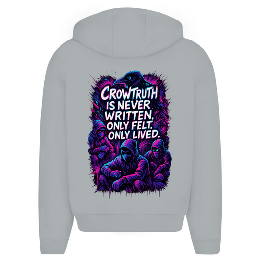 Oversize Zipper Crowtruth - Clothes