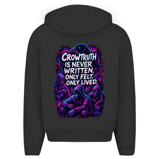 Oversize Zipper Crowtruth - Clothes