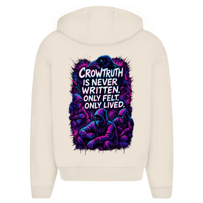 Oversize Zipper Crowtruth - Clothes