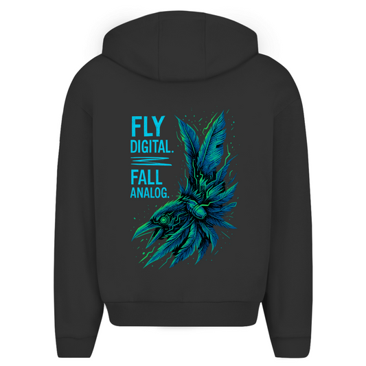 Oversize Zipper Fly Digital - Clothes
