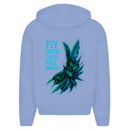 Oversize Zipper Fly Digital - Clothes
