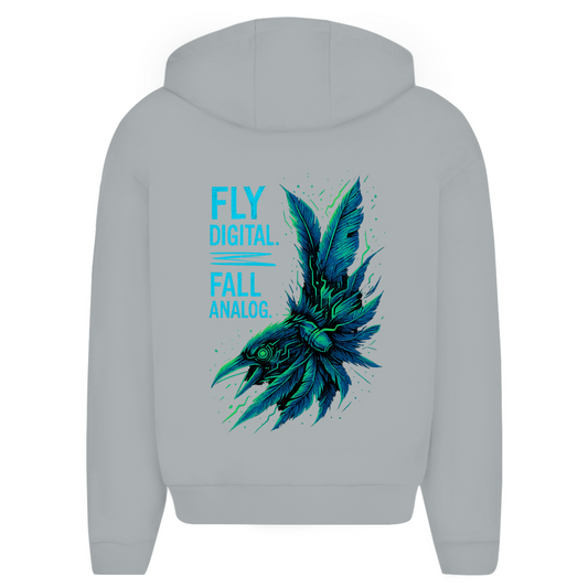 Oversize Zipper Fly Digital - Clothes