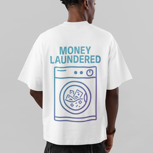 Money Laundered Streetwear Oversized Tee