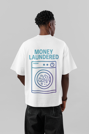 Money Laundered Streetwear Oversized Tee