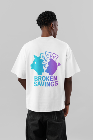 Broken Savings Streetwear Oversized Tee