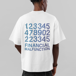 Financial Malfunction Streetwear Oversized Tee