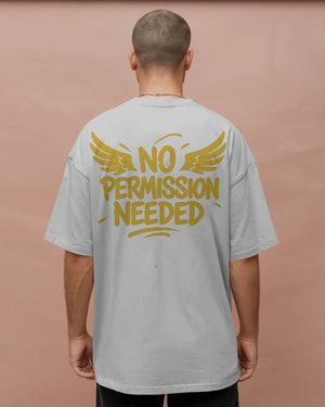 „No Permission Needed Typo“ Tee