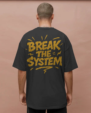 „Break the System Typo“ Tee