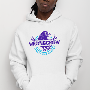 Wrongcrow  Hoodie  Original Street Knowledge Print