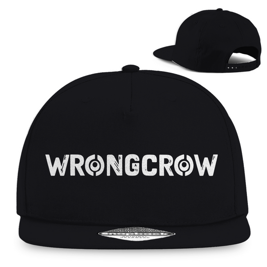 Snapback Rapper Cap Wrongcrow - Black - Accessories
