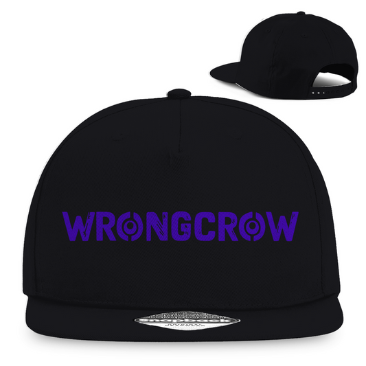 Snapback Rapper Cap Wrongcrow - Black - Accessories