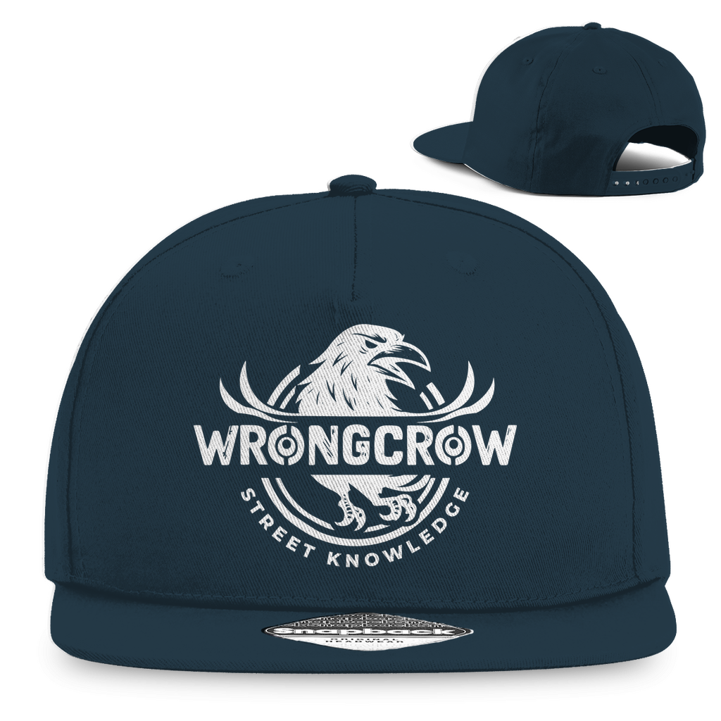 Snapback Rapper Cap Wrongcrow - French Navy - Accessories