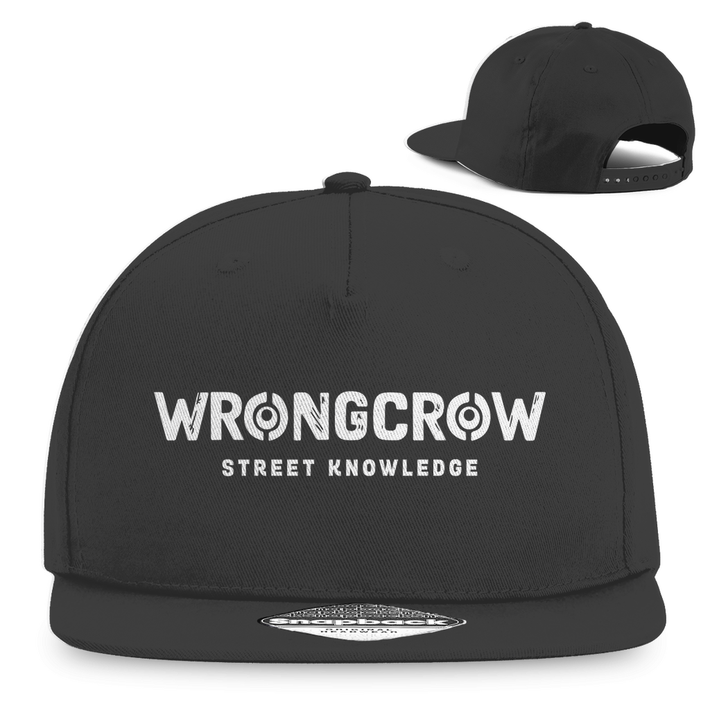 Snapback Rapper Cap Wrongcrow - Graphite Grey - Accessories