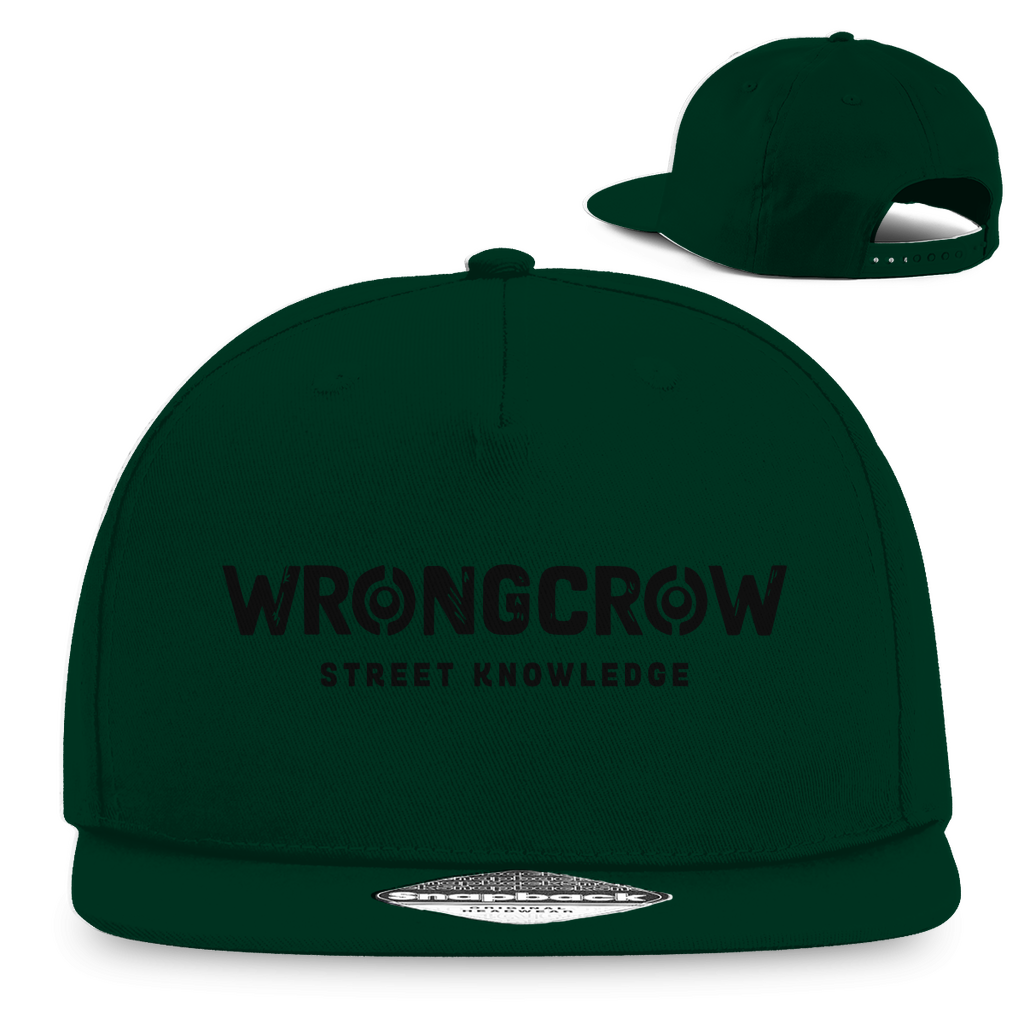 Snapback Rapper Cap Wrongcrow - Green - Accessories