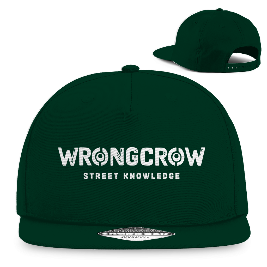 Snapback Rapper Cap Wrongcrow - Green - Accessories