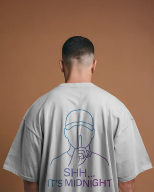 Shhh… It’s Midnight Streetwear Oversized Tee