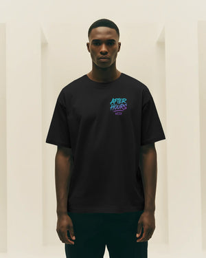 After Hours Chestprint Streetwear Oversized Tee