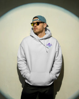 „Banned by Society Typo“ Hoodie
