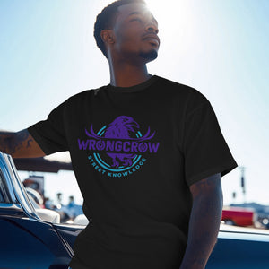 Wrongcrow  Original Street Knowledge Print Premium Tee