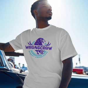 Wrongcrow  Original Street Knowledge Print Premium Tee