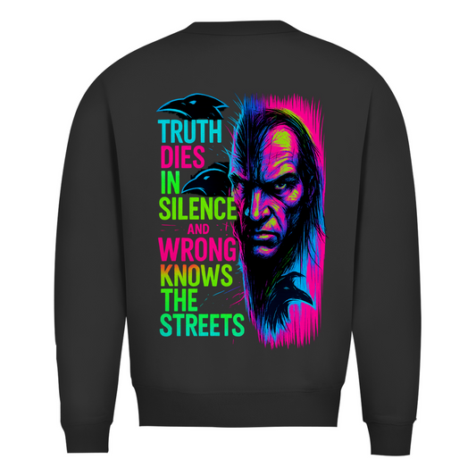 Sweatshirt Truth Dies In Silence - Clothes