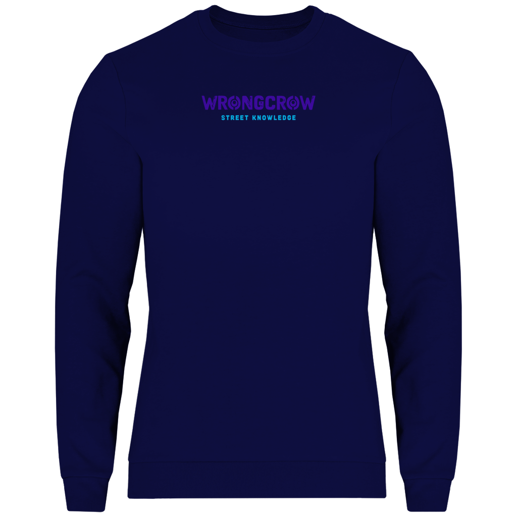 Sweatshirt Wrongcrow - Navy Blue / XS - Clothes