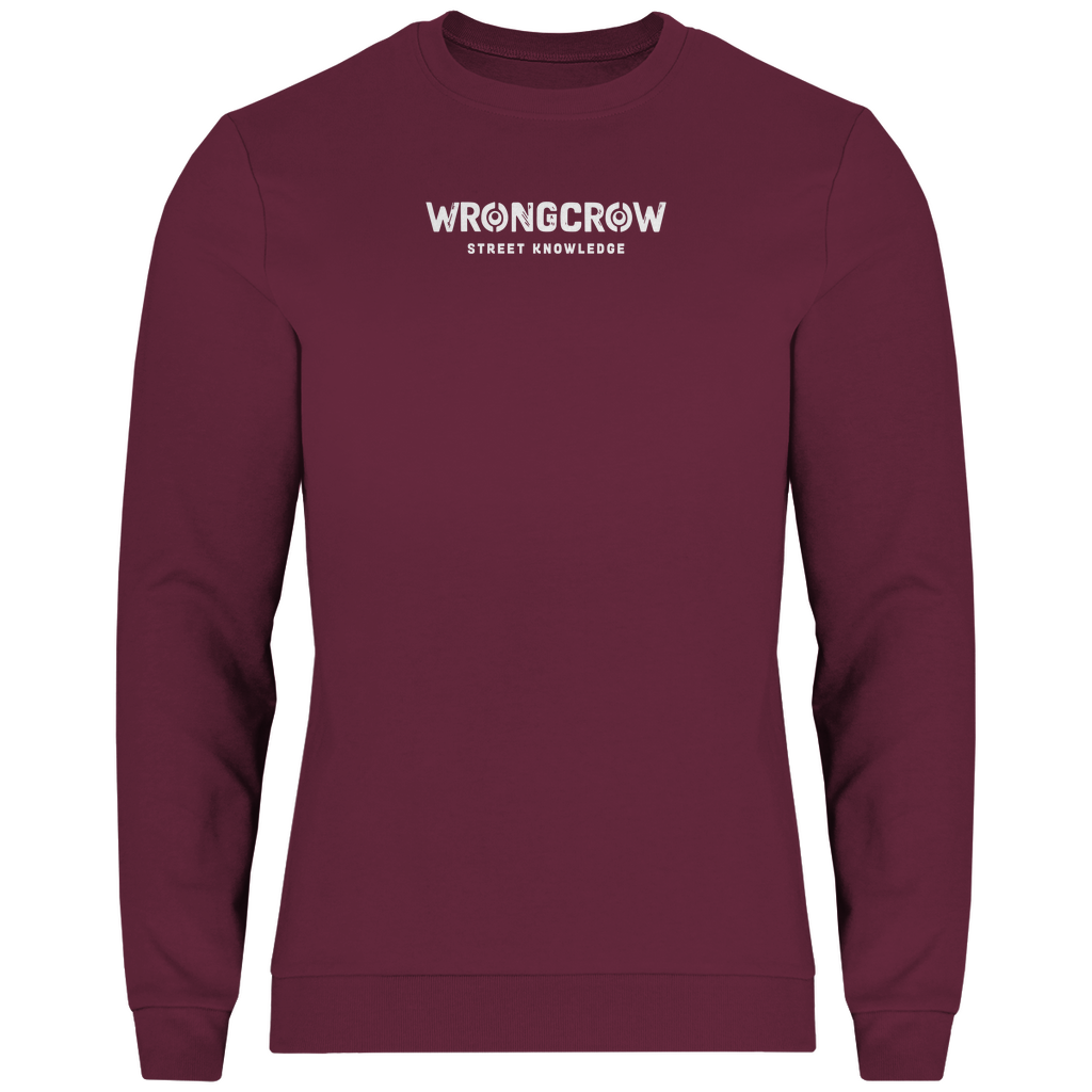 Sweatshirt Wrongcrow - Wine / XS - Clothes