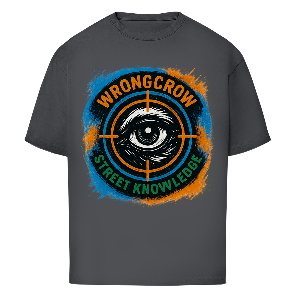 T-Shirt Street Knowledge Limited - Charcoal / S - Clothes