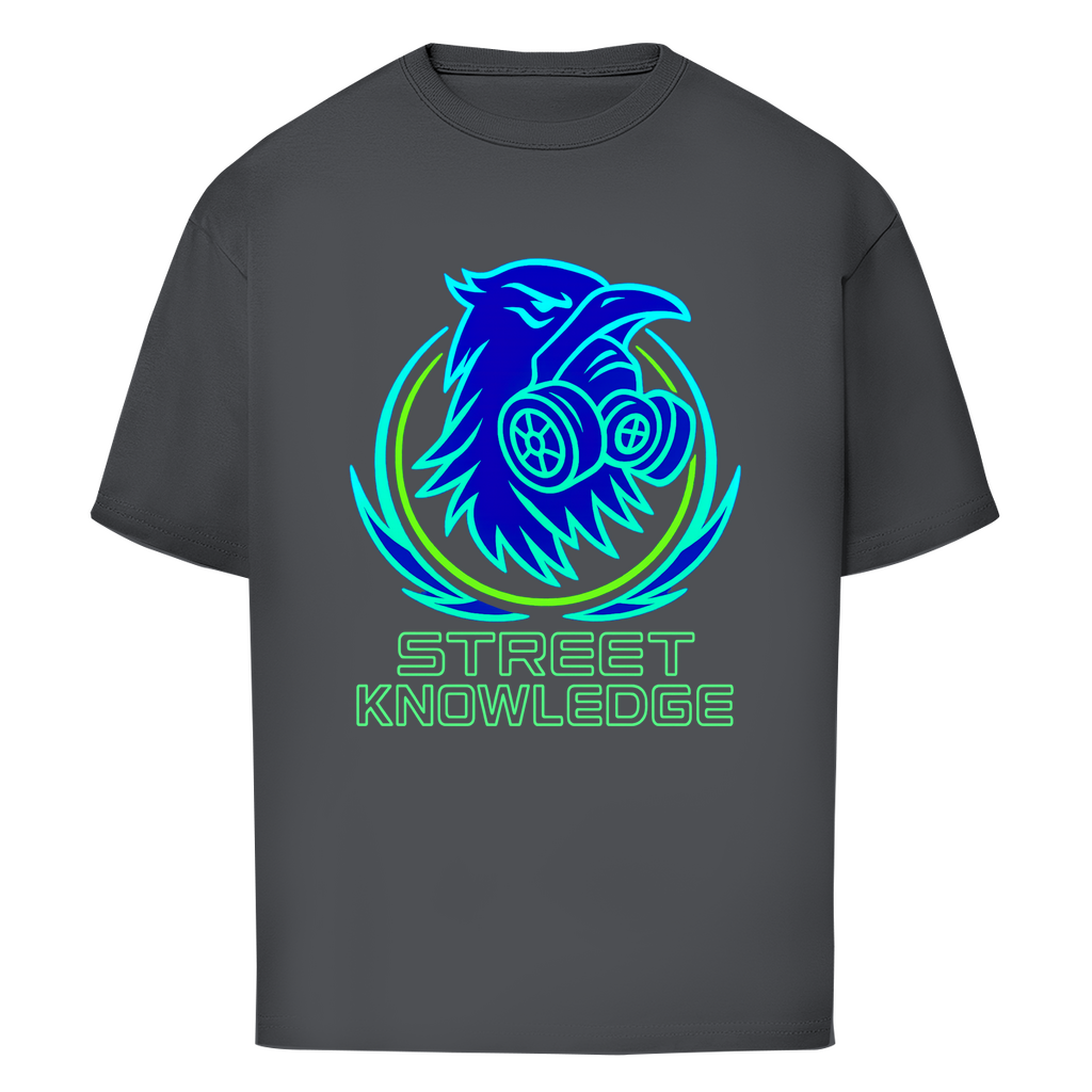 T-Shirt Street Knowledge Limited - Charcoal / S - Clothes
