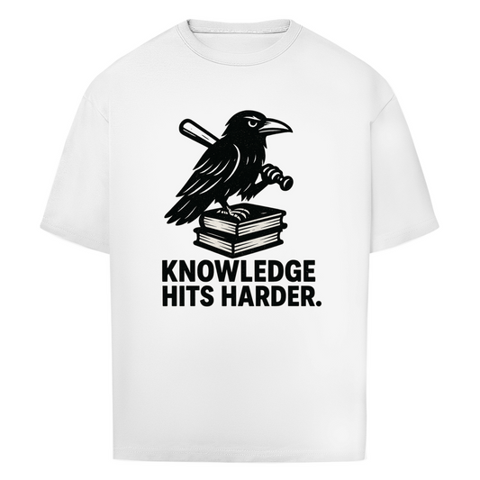 T-Shirt Street Knowledge Limited - White / S - Clothes