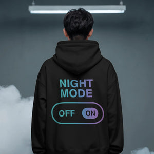 Night Mode On Streetwear Oversized Hoodie