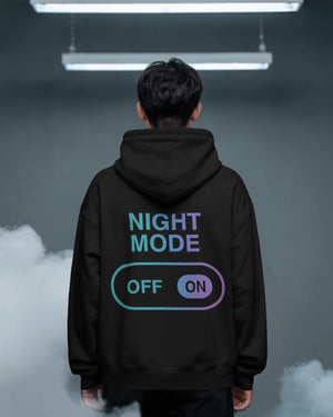 Night Mode On Streetwear Oversized Hoodie