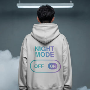 Night Mode On Streetwear Oversized Hoodie