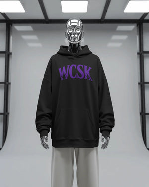 WCSK Groß Hoodie Oversize Streetwear Wrongcrow