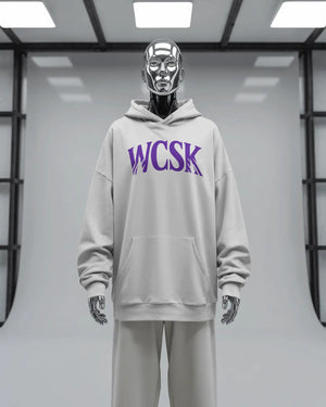 WCSK Groß Hoodie Oversize Streetwear Wrongcrow