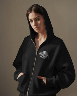 „Quiet Crew“ Zipper