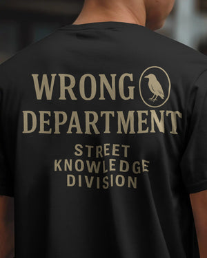 „Wrong Department“ Tee